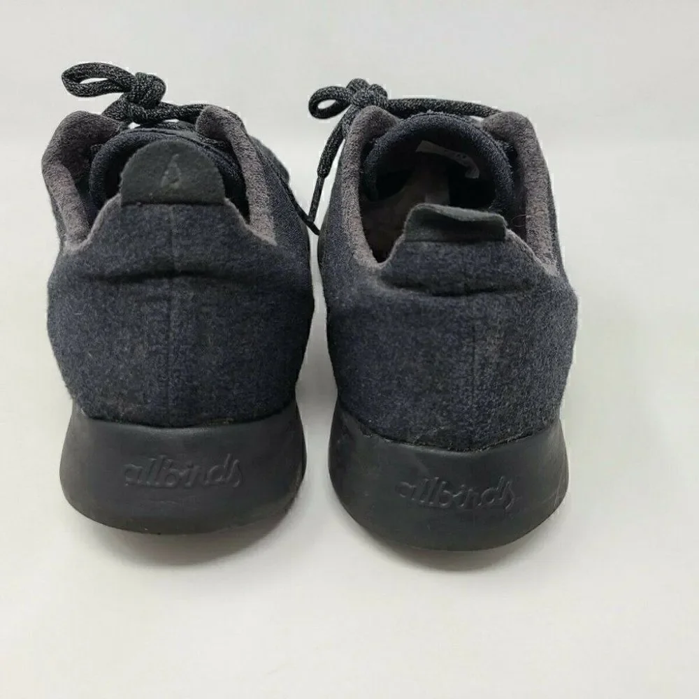ALLBIRDS WOOL RUNNERS NATURAL BLACK BLACK  11